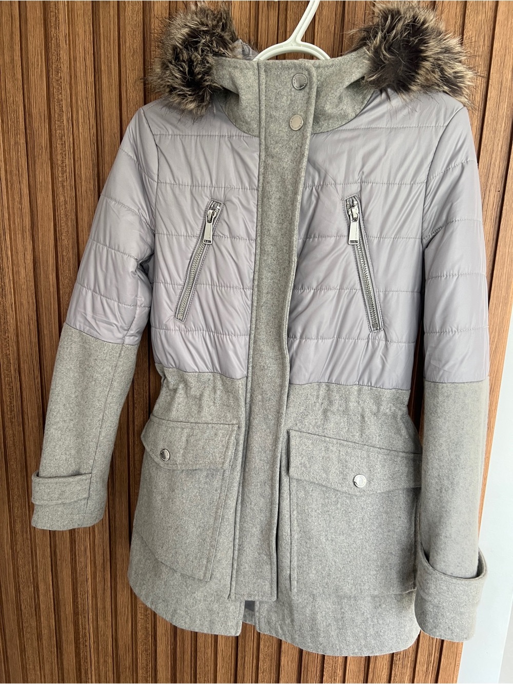 BCBGeneration Hybrid Wool Puffer Coat – Size Small
